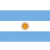 bandera de argentina en miniatura